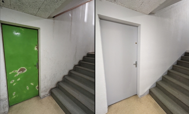 Rénovation-peinture-montée-escalier-Cognin